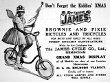 For Boy and Girls of All Ages  the Famous James Bicycles and Tricycles Advertisement