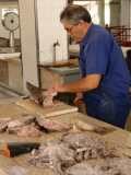 Fishmonger  Mercado Dos Lavradores  Funchal  Madeira