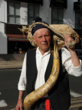 Man from Porto Da Cruz  in Funchal  Madeira