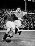 Bryn Jones Tackling Gillick  Arsenal Vs Everton  1938