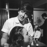 Hairdresser at Work - 1960s