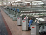 Banks of Winding Machines for Acrylic Yarn