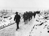 Soldiers from the 2/7th Manchesters Battle of Menin Road During World War I in December 1917