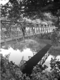 Small Bridge over the River Eden at Leigh  Kent
