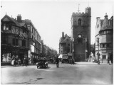 Carfax Tower and Boffin's Bakery  High Street  Oxford