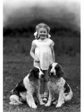 Child and Spaniel