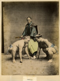Japanese Sumo Wrestlers