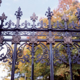 Decorative Wrought Iron Gates at Abney Hall  Cheadle
