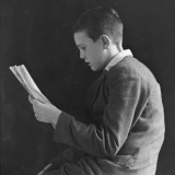 Boy Reading  Photographic Portrait 1936