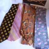 Four Yves Saint Laurent Ties