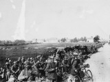 German Soldiers Resting in Belgium During World War I