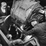 Installing an Engine for a Diesel Locomotive