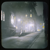 A General London Street Scene by Night