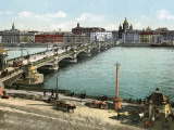 Nikolaevsky Bridge  St Petersburg  Russia