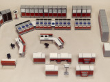 Model of a Computer Room Layout