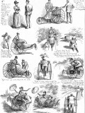 A Trip on a Tricycle Chair  1890