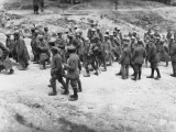French Prisoners Captured by German Soldiers on the Western Front During World War I