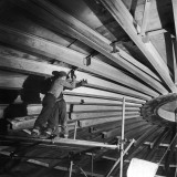 Building the Roof of a Liquid Methane Tank