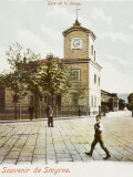Railway Station (Gare De La Pointe) at Izmir (Smyrne)  Turkey