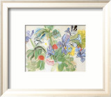 Poppies and Iris