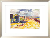 Strand mit Körben  c1909