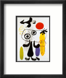 Figur Gegen Rote Sonne II  c 1950