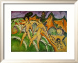 Nude Walking into the Sea  1912