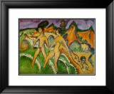 Nude Walking into the Sea  1912