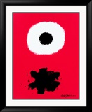 White Disc Red Ground  c1967