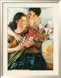 Mexico Senora Senorita Flower Poster