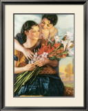 Mexico Senora Senorita Flower Poster