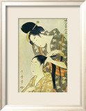 Woman Dressing Another's Hair