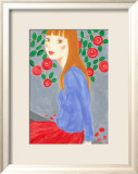 Girl in Rose Garden