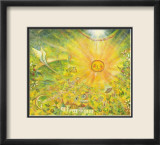 Keep the Sun in Your Mind in Gold Color