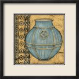 Square Cerulean Pottery I