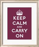 Keep Calm and Carry On