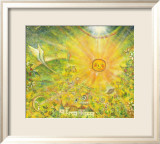 Keep the Sun in Your Mind in Gold Color
