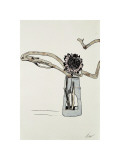 Flowers  c1974 (Pink Sunflower on Cream)