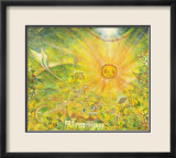 Keep the Sun in Your Mind in Gold Color