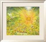 Keep the Sun in Your Mind in Gold Color