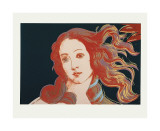 Details of Renaissance Paintings (Sandro Botticelli  Birth of Venus  1482)  c1984