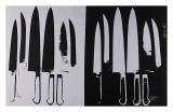 Knives  c1981-82 (Silver and Black)