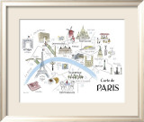 Map of Paris