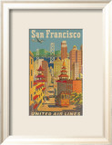United Airlines: San Francisco  c1950