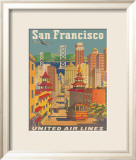 United Airlines: San Francisco  c1950
