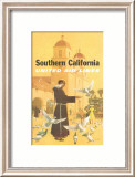 United Airlines: Southern California  Franciscan Monk and Spanish Mission