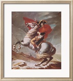Napoleon Crossing the St Bernard Pass  c1801