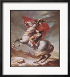 Napoleon Crossing the St Bernard Pass  c1801