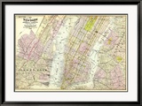 New York  Brooklyn  Jersey City  c1891