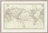 Mappemonde  c1797